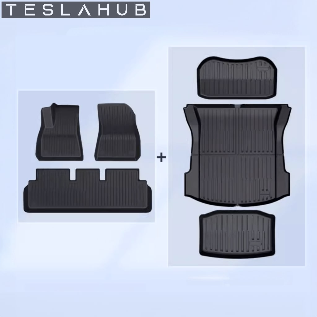 Model 3 - All-Weather Mats 6 Piece Set (TPE)