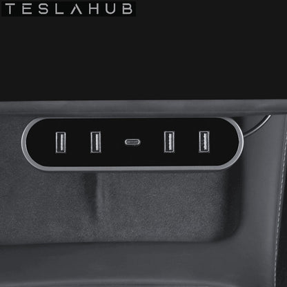 Model 3 & Y - USB Hub Expansion (Under Display)