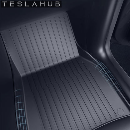 Model Y - All-Weather Mats 9 Piece Full Coverage Set (TPE)